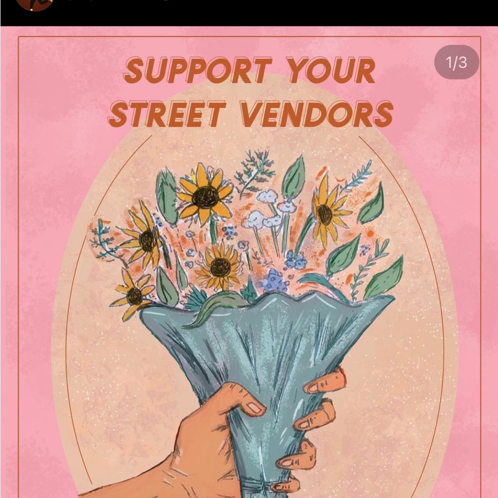 ART PRINT SUPPORT YOUR STREET VENDORS